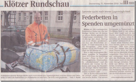 zeitungsausschnittVolksstimme 11.11.10