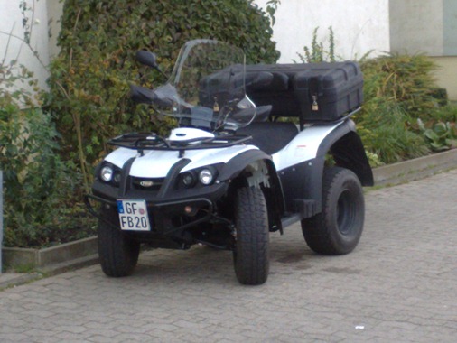 Komplette Fahrzeug
