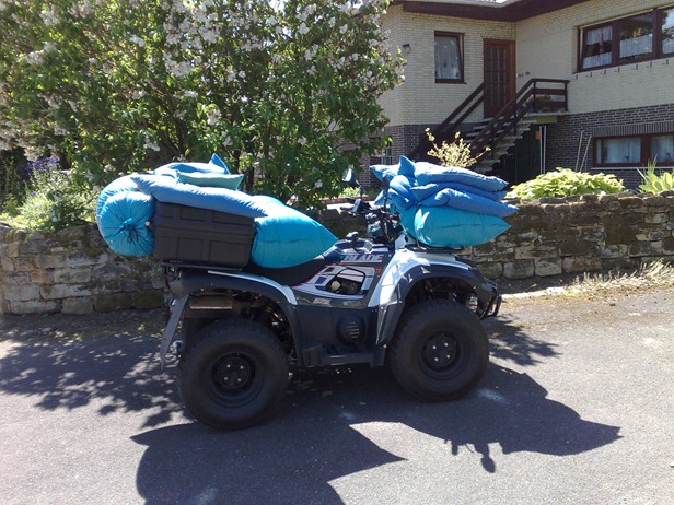 und für den Fahrer ist auch noch platz