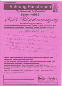 Flyer vorne