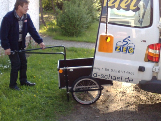 somit das Ende vom Fahrradgespann